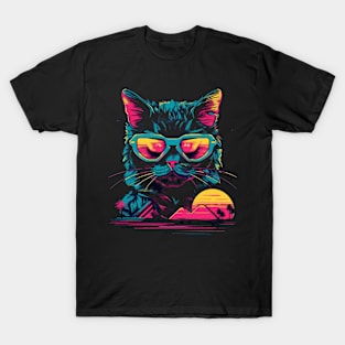 Retro Cat T-Shirt